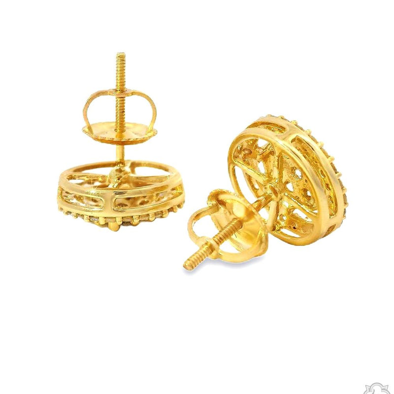 Round  Diamond  Earrings 70311 - Image 4