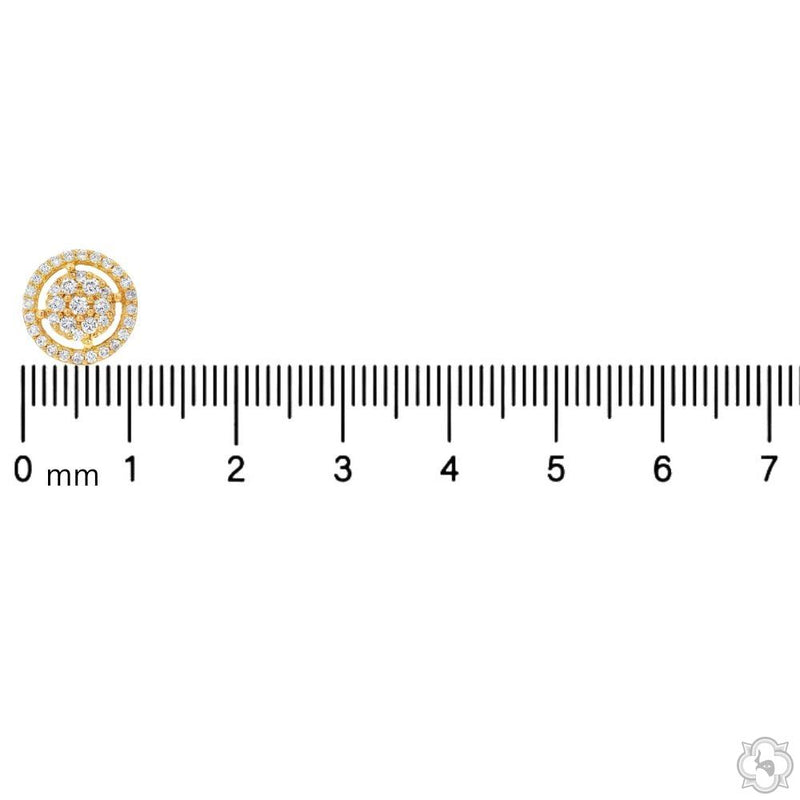 Round  Diamond  Earrings 70311 - Image 5