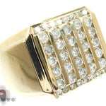 Round Cut Channel Diamond Large Ring 26534 - Image 1