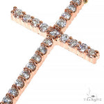 Round Cut Cross Crucifix 67416 - Image 3