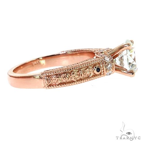 Round Cut Diamond Engagement Ring 68659 - Image 3