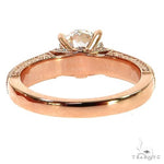Round Cut Diamond Engagement Ring 68659 - Image 4