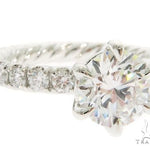 Round Cut Engagement Ring 61467 - Image 1