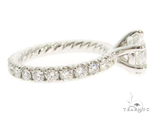 Round Cut Engagement Ring 61467 - Image 5