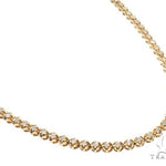 Round Cut Prong Diamond Chain 22 Inches 4mm   64001 - Image 2