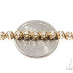 Round Cut Prong Diamond Chain 22 Inches 4mm   64001 - Image 3