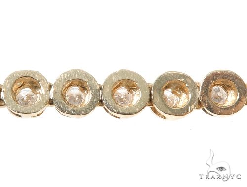 Round Cut Prong Diamond Chain 22 Inches 4mm   64001 - Image 5