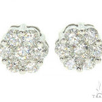 True VS Cluster Stud Earrings 824 - Image 2