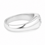 Round Solitaire Signet Ring 71600