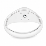 Round Solitaire Signet Ring 71600