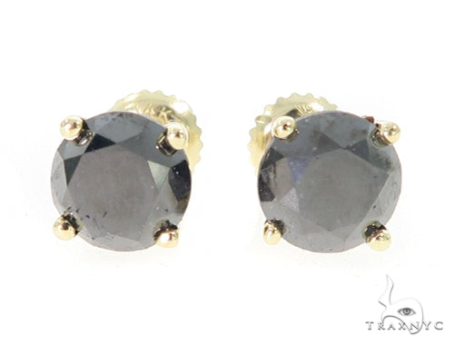 Royal Black Diamond Earrings 5 49420 - Image 1