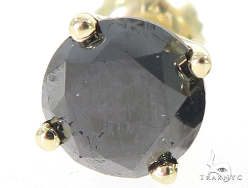 Royal Black Diamond Earrings 5 49420 - Image 3