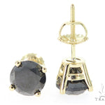 Royal Black Diamond Earrings 5 49420 - Image 4