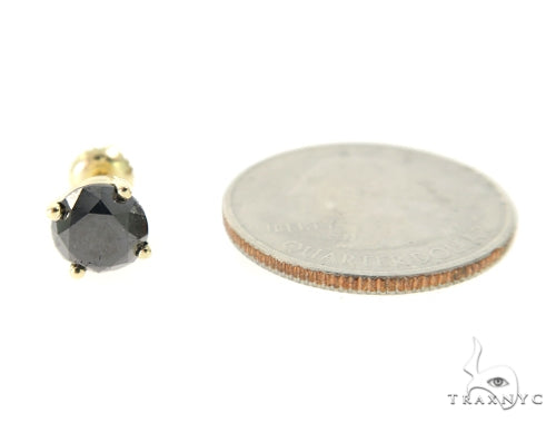 Royal Black Diamond Earrings 5 49420 - Image 5