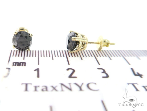 Royal Black Diamond Earrings 5 49420 - Image 6