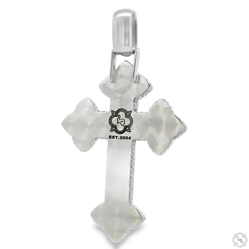 10K Gold Royal Cross Pendant, photo 5 of 8
