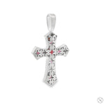 Royal Flame Cross .925 Silver 70532 - Image 5