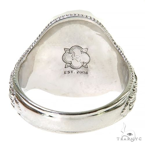 Royal Garden Oval Sapphire Ring, photo 4 of 6