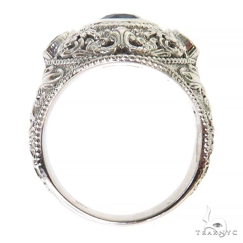 Royal Garden Oval Sapphire Ring, photo 5 of 6