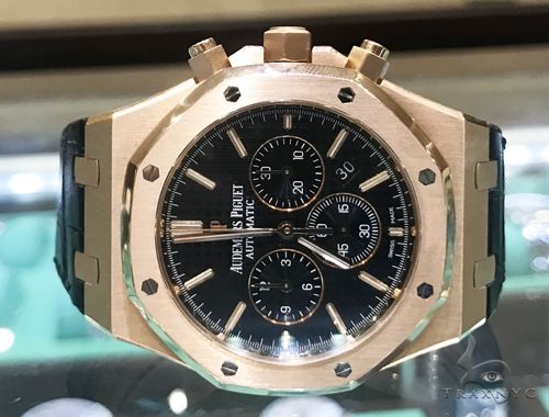 Royal Oak 41mm Audemars Piguet Watch Leather Strap 63893 - Image 2