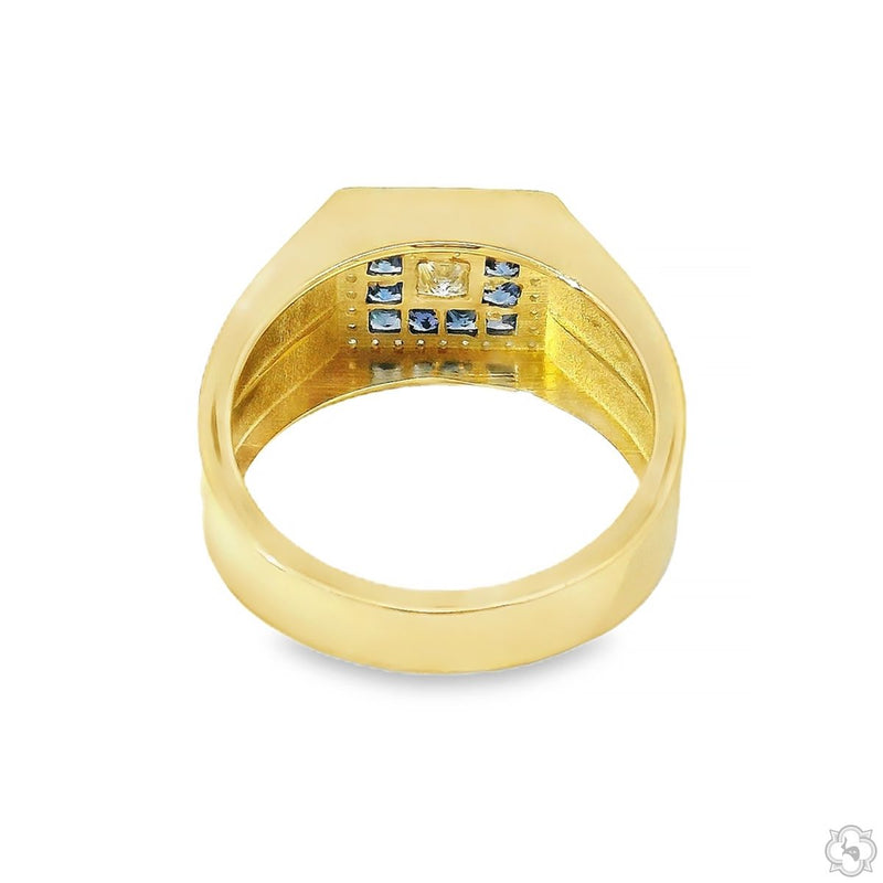 Royal Sapphire Diamond Ring 70691 - Image 4