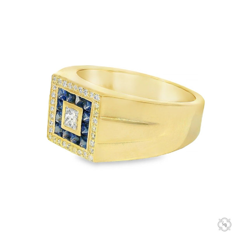 Royal Sapphire Diamond Ring 70691 - Image 5