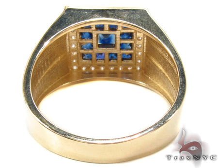 14K Gold Royal Sapphire Ring, photo 6 of 7