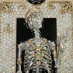 Royal Skeleton BLM Diamond Pendant 66359 - Image 5