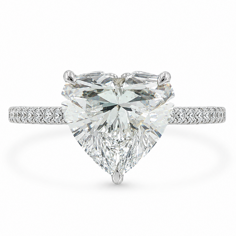 Royal Heart Engagement Ring 71552