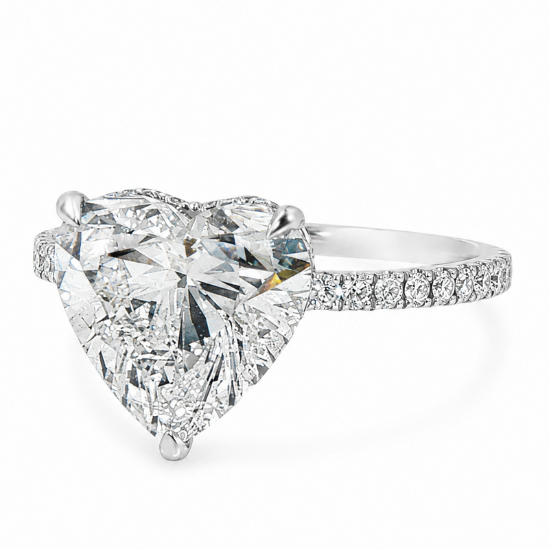 Royal Heart Engagement Ring 71552