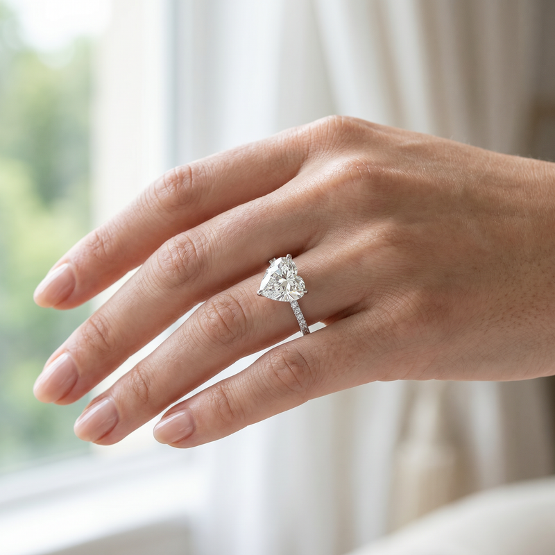 Royal Heart Engagement Ring 71552