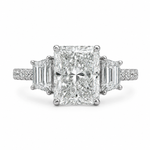 Royal Three Stone Engagement Ring 71548