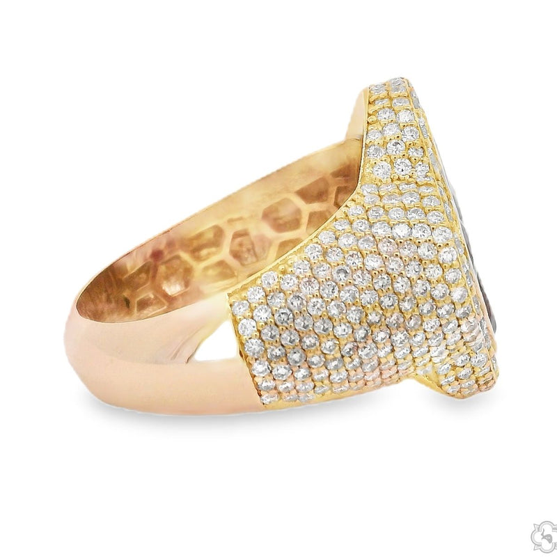 Ruby Clover Diamond Ring 70828 - Image 4