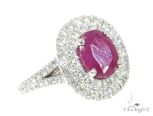 Ruby Diamond Ring 48990 - Image 4