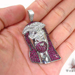 Ruby Jesus Silver Chain 31713 - Image 14