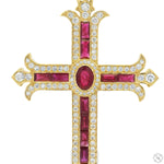 Ruby Majesty Cross Pendant 70744 - Image 3