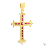 Ruby Majesty Cross Pendant 70744 - Image 5