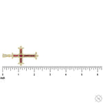 Ruby Majesty Cross Pendant 70744 - Image 7