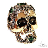 14K Gold TraxNYC Skull Ring 68803