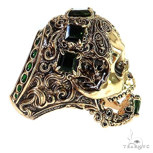 14K Gold TraxNYC Skull Ring, photo 3 of 5