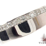 10 k White Gold Men Engagement Ring 30656 - Image 1