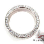 10 k White Gold Men Engagement Ring 30656 - Image 4