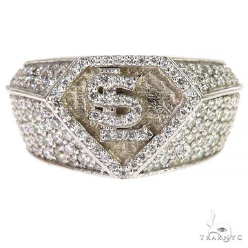 14K Gold SL Supermen 1.16 Ctw Diamond Ring