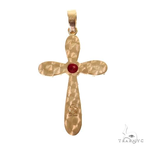 Sacred Scarlet Ruby Cross Pedant 69604 - Image 4