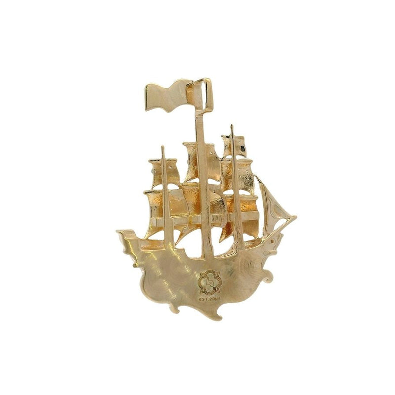 Sailboat Diamond Pendant 70677 - Image 5