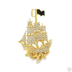 Sailboat Diamond Pendant 70677 - Image 2