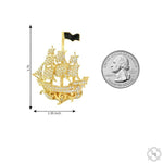 Sailboat Diamond Pendant 70677 - Image 8