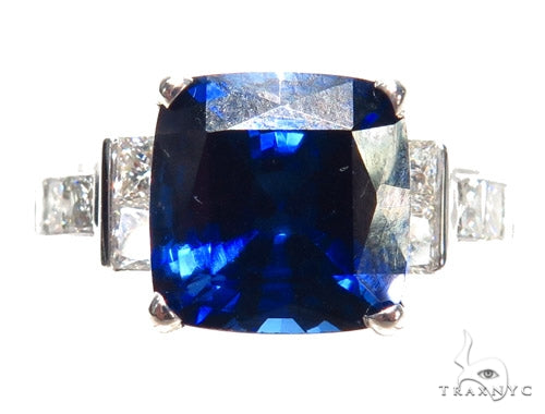 Sapphire Diamond Anniversary/Fashion Ring 41063 - Image 2