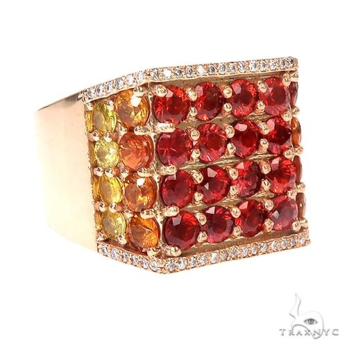 Sapphire Diamond Fire Ring 67291 - Image 1