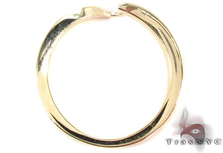 flawless sapphire Saturn Ring Set 30643 - Image 7